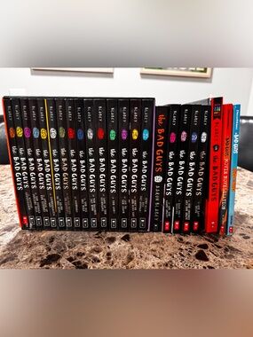 Bad guys COMPLETE book series 1-20 plus 3 additional books